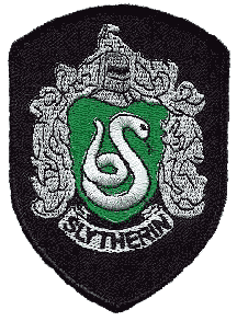 Das Slytherin-Wappen - Badge (Aufnäher)
