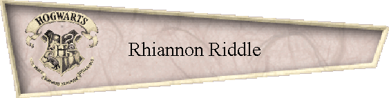 Rhiannon Riddle