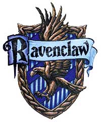Der Adler aus Bronze auf Blauem Grund, Wappen der Ravenclaws