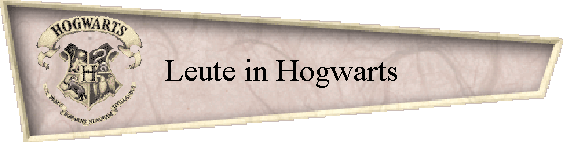Leute in Hogwarts